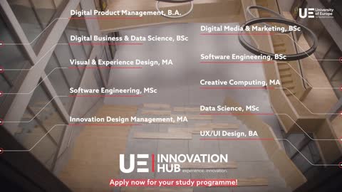 UE Innovation Hub - where Tech & Data meet Design