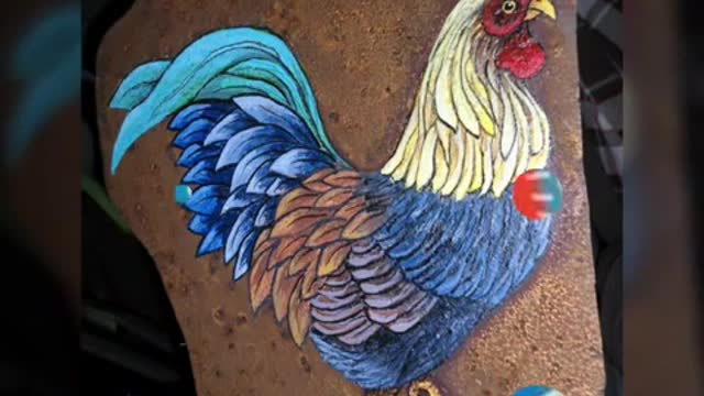 50 stone rock painting art