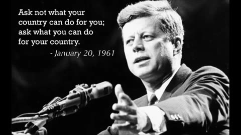 JFK - What can you do for America