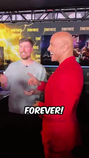 The Rock Vs mrbeast for 1000,000 on