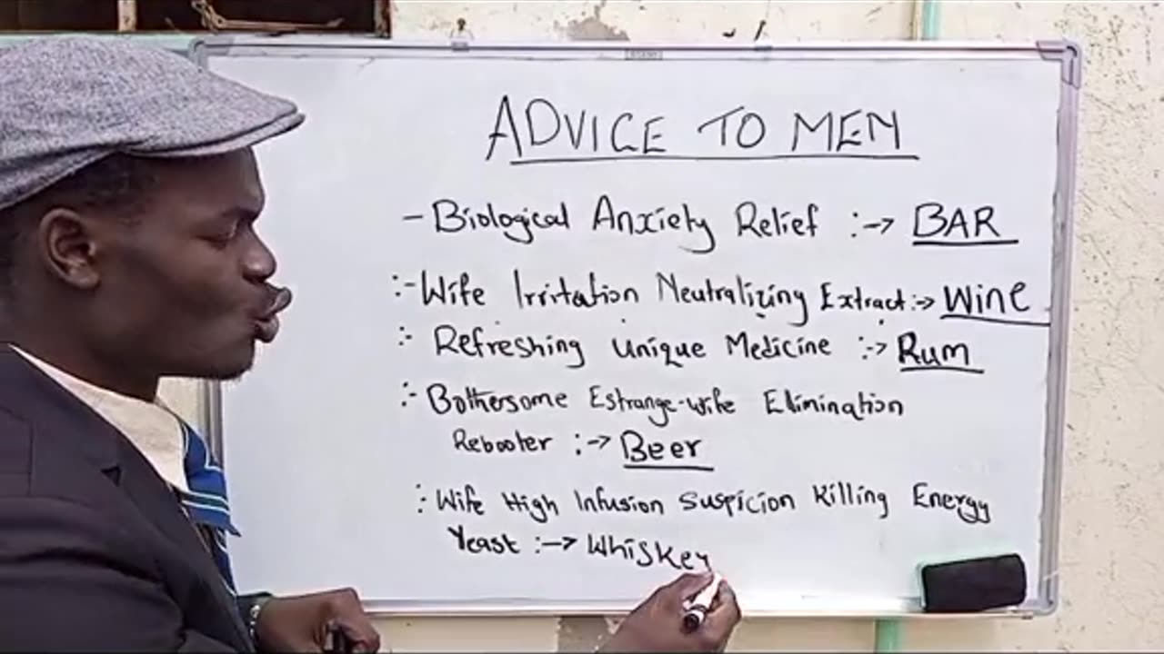 Advice to men