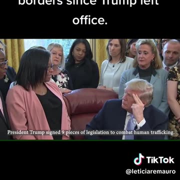 TRUMP & FAMILIES WHO HAVE LOST FAMILY TO TRAFFICKING