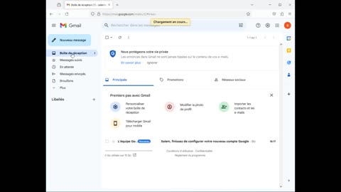 creating google mail