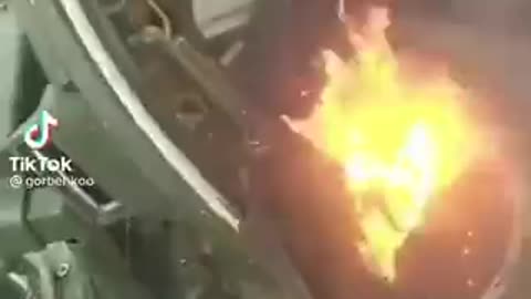 28.02.2022. Another day of war, Russia - Ukraine!!! Ukrainians burn a tank