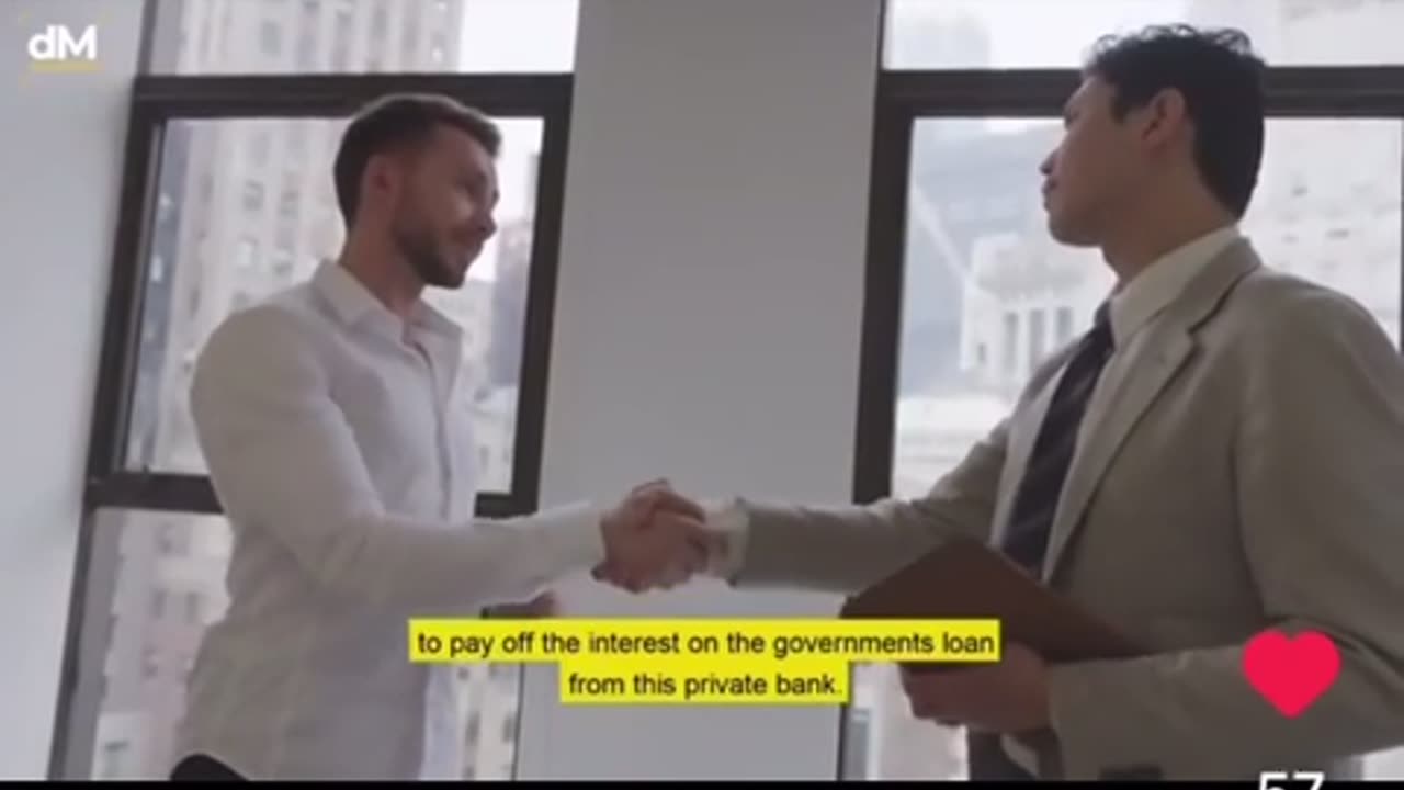 everything is controlled by centralized banks and debt