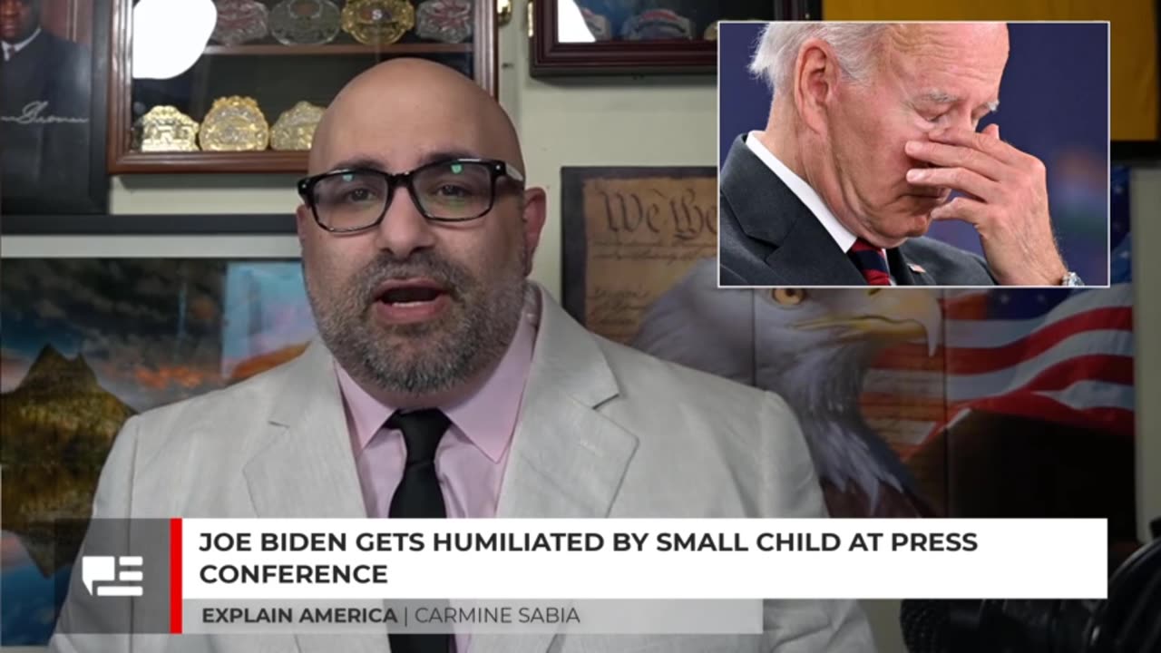 Joe Biden Humiliated By Small Child At Press Conference - This Was Sad