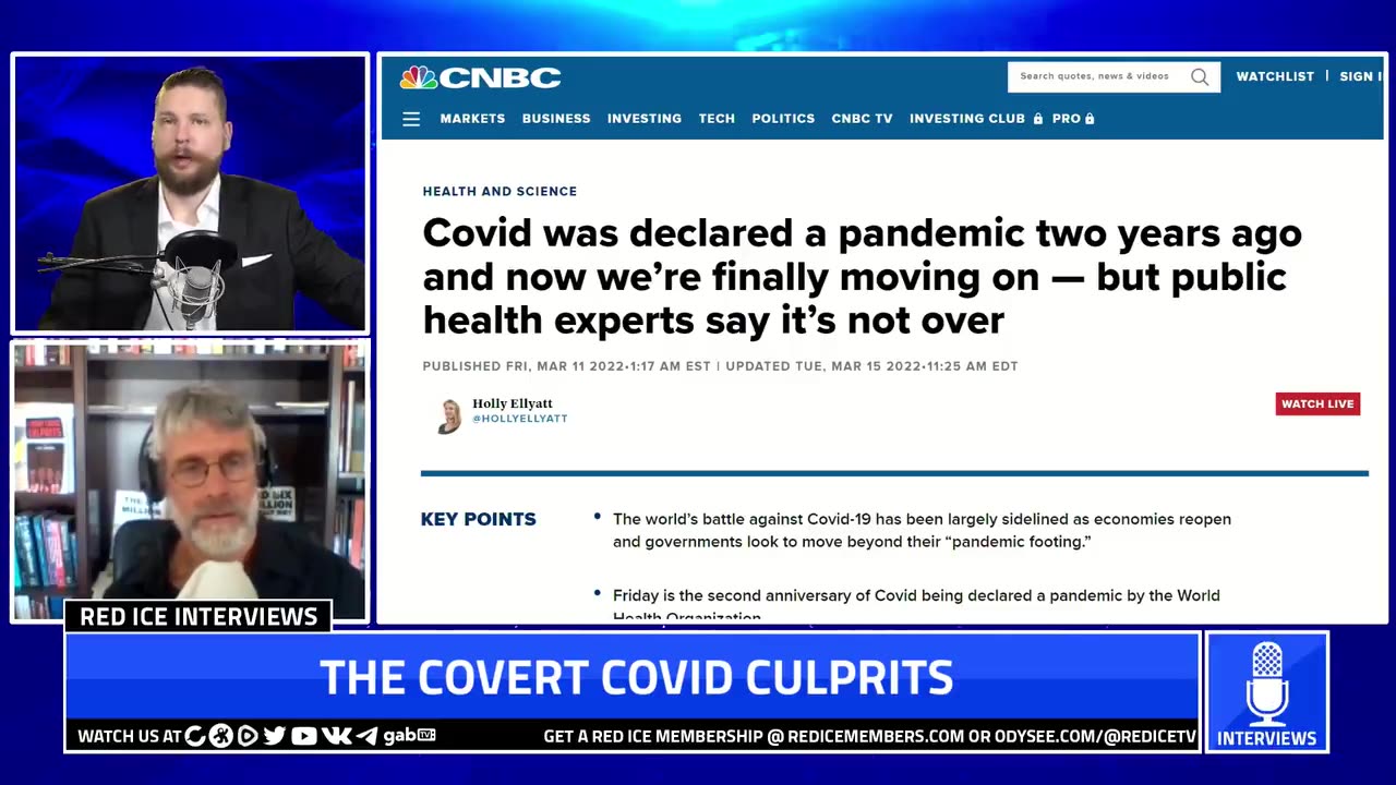 THE COVERT COVID CULPRITS | KARL HAEMERS | Parts 1 & 2 (Red Ice TV | 2023-07-27)