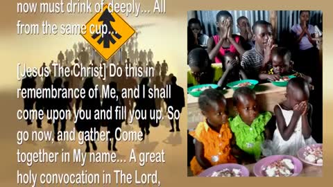 Unify now & Become one Flock, one Family, one Body with one Head 🎺 Trumpet Call of God