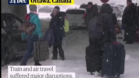 FREEZING STORMS ACROSS US