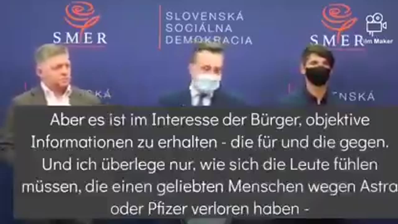 Slowakischer Präsident Fico zur Impfung