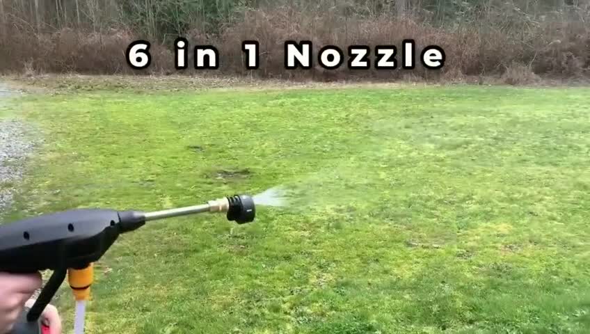 RSPIC Cordless Pressure Washer Battery Powered ，Portable Cordless High Power Cleaner Electric Washer