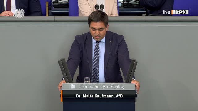 Dr. Malte Kaufmann Rede vom 28.09.2022 - Entschließungsantrag zur Regierungserklärung vom 22.06.2022