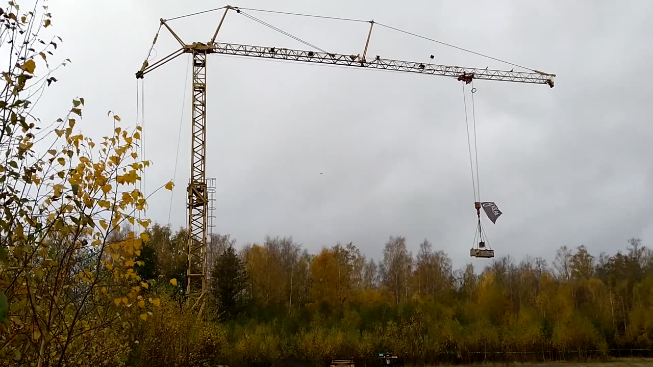 Tower crane accident