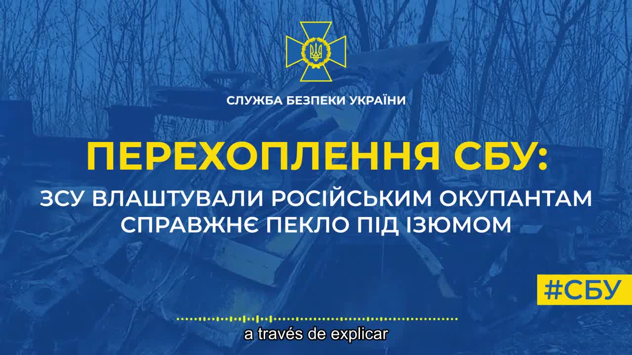 A los rusos les dieron un infierno bajo Izyum