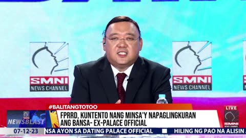 FPRRD, kuntento nang minsa'y napaglingkuran ang bansa —Ex-Palace official