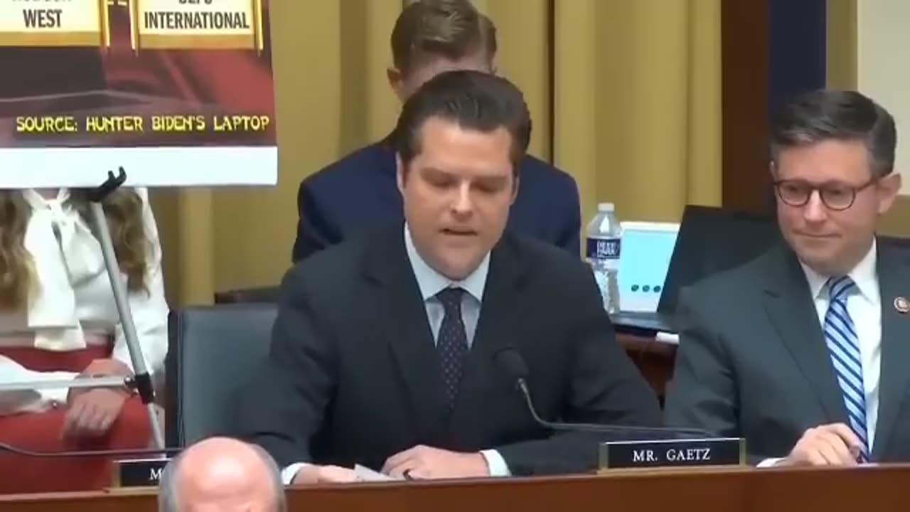Matt Gaetz Calls Out Hunter Biden As National Security Threat