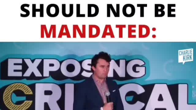 Charlie Kirk & The BULLET List. NO Quaxxines‼️
