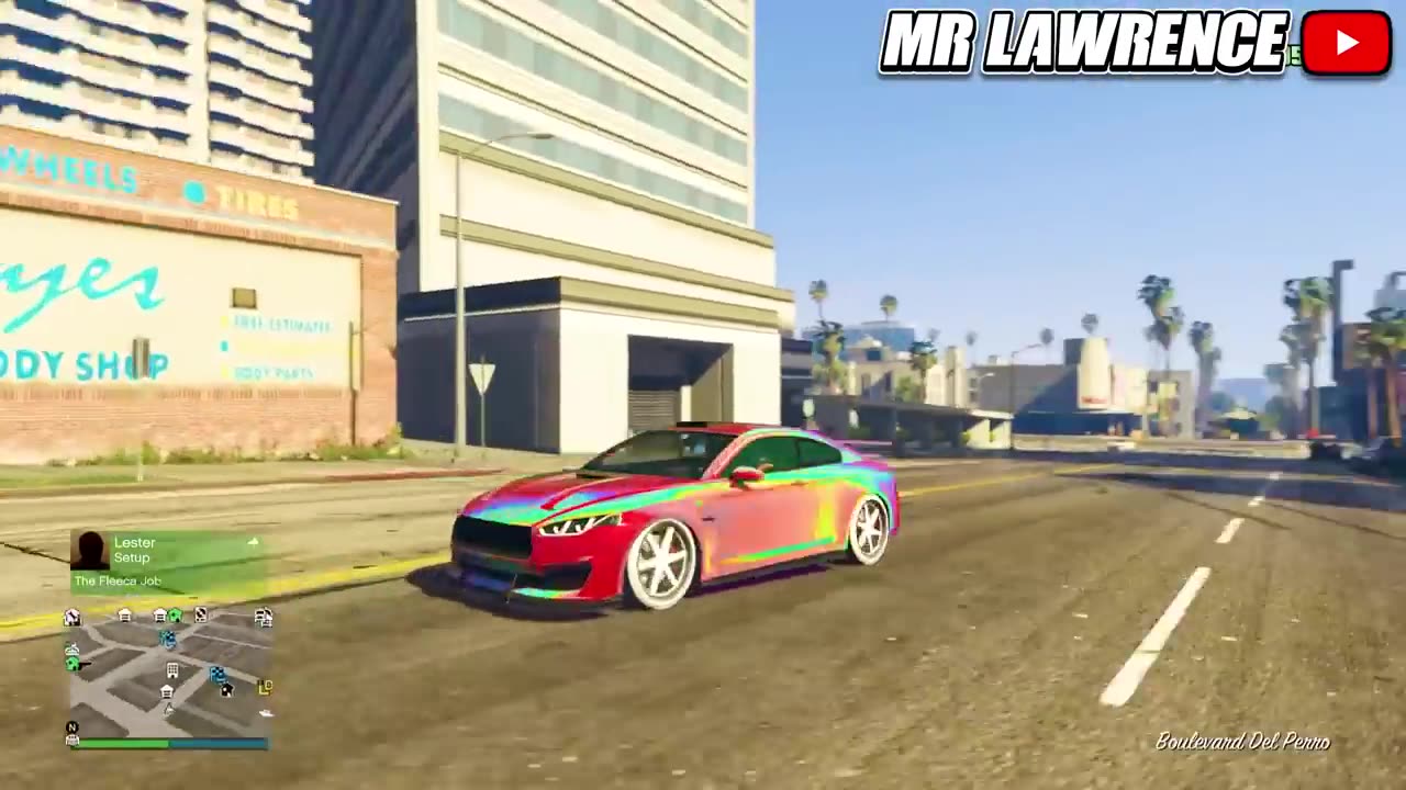 *EASY* 3D RAINBOW PAINTJOB ON ANY CAR IN GTA 5 ONLINE! (Modded Crew Color Paintjob Tutorial)