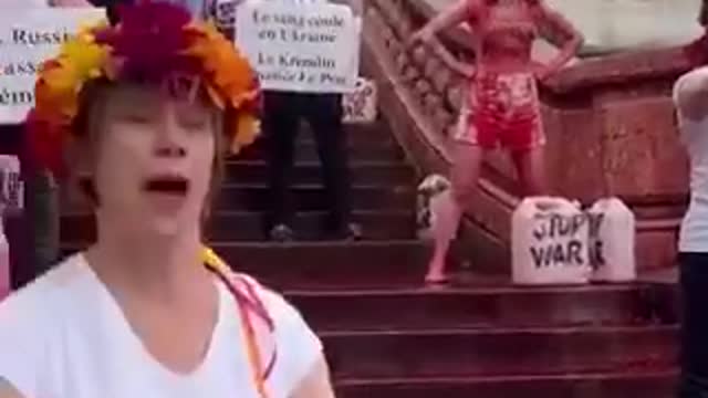Crazy feminists at it again. Are you doing ok..France?