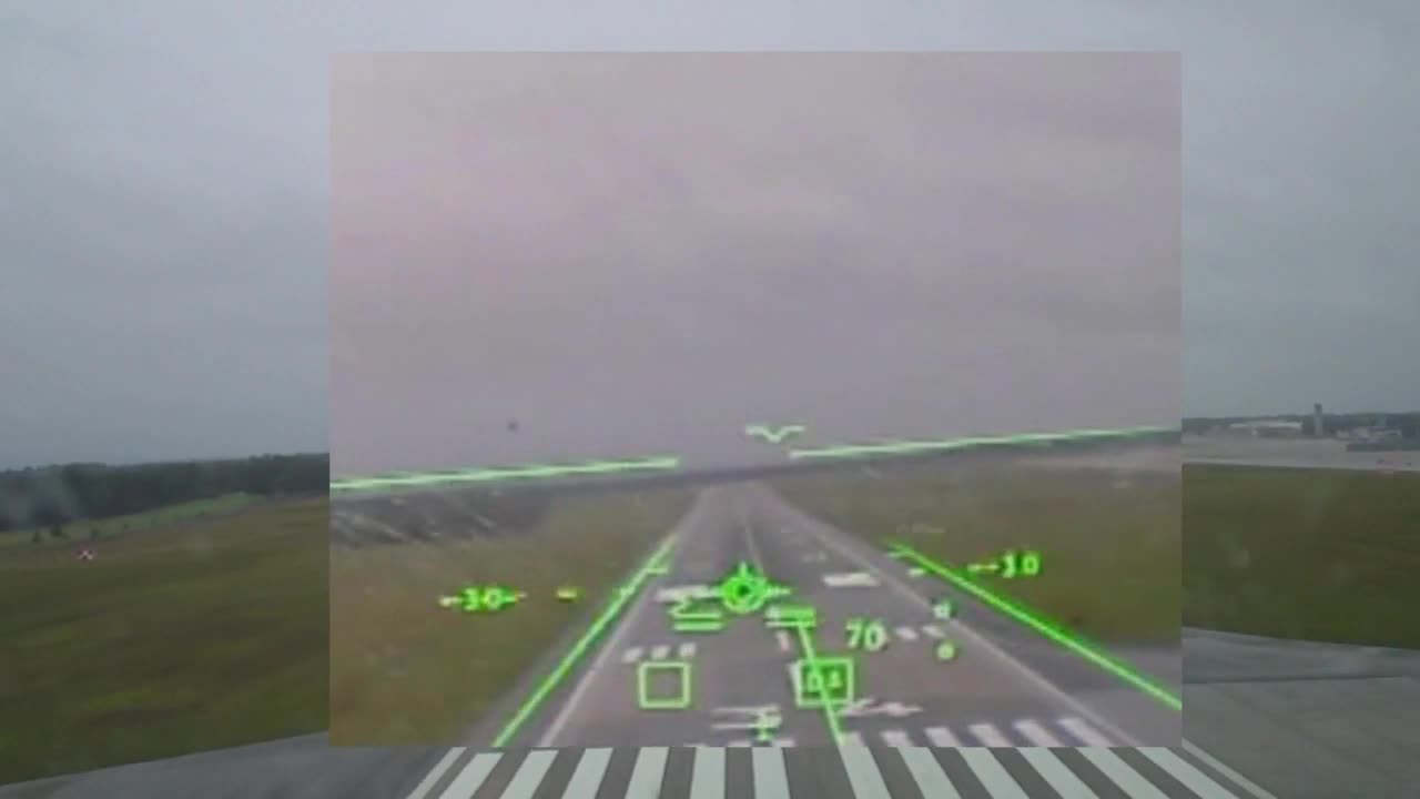 G450 HUD Minimums to Touchdown