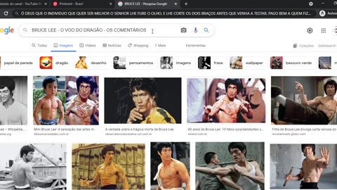 UM CURIOSIDADE SOBRE O BRUCE LEE, E O CHUCK NORRIS