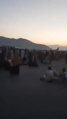 Broken Man at Kabul Airport PLEADS For Commander-in-Thief Biden To Help