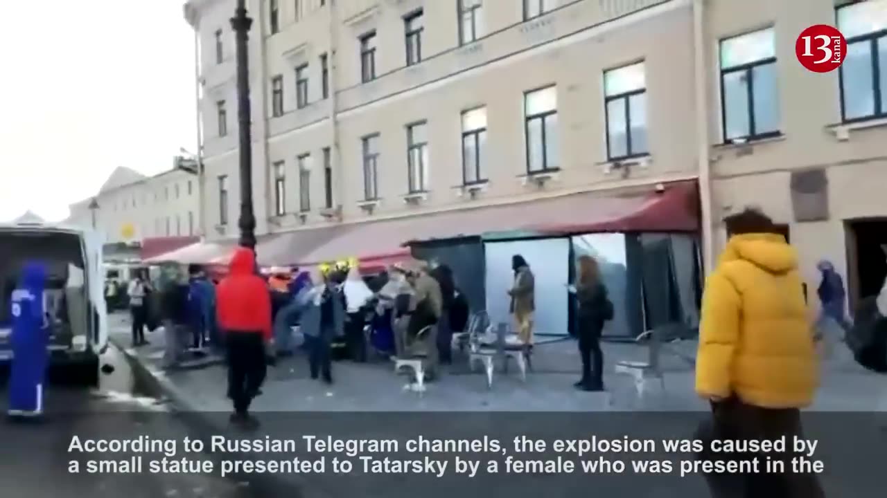 Strong blast in cafe in Russia: Military correspondent killed, many others injured