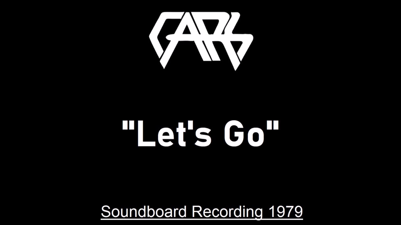 The Cars - Let's Go (Live in Memphis, Tennessee 1979) Soundboard