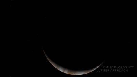 juno spacecraft moon and jupiter video by NASA