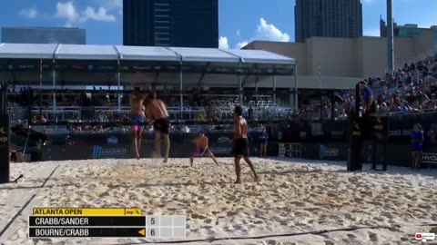 Taylor Crabb Kills Another Ball | AVP Atlanta Open 2022