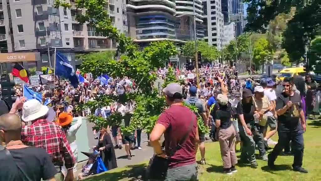 Protest in Melbourne 12-12-2021_Part 2