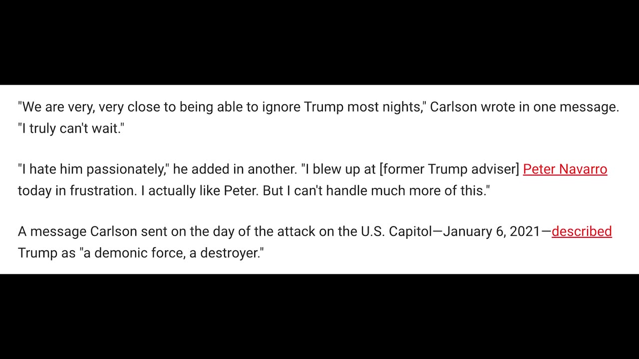 Trump HUMILIATES Tucker Carlson on his OWN show
