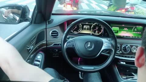 Sports car interior