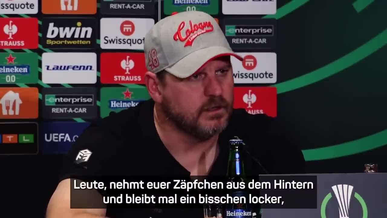 Steffen Baumgart mit legendärem Rant gegen die UEFA _ 1. FC Köln