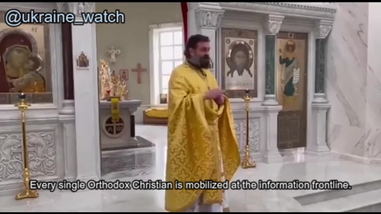 Orthodox priest: all war is a continuation of the war in heaven