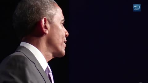 Obama: "I walk with my husband Michael and hold hands"