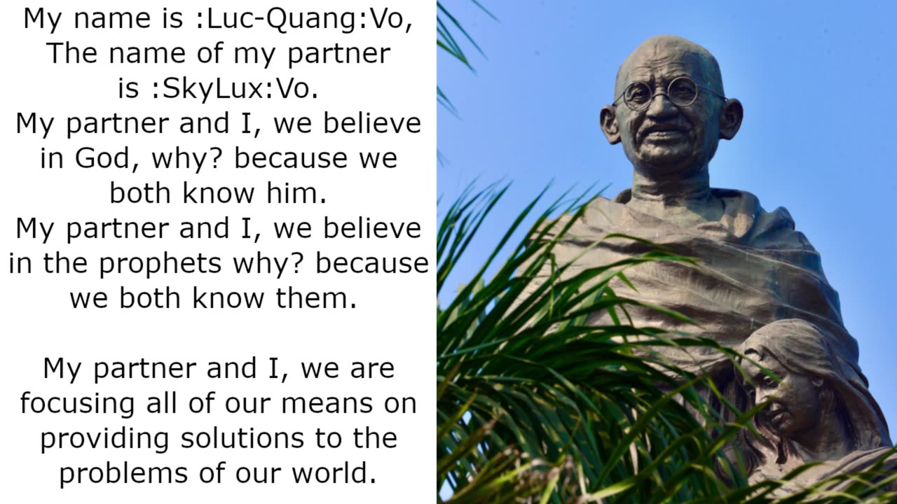 Statement announcement