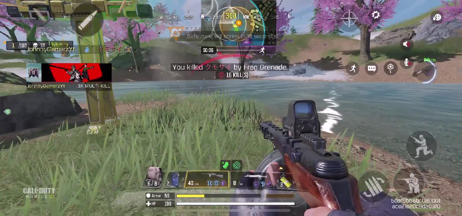 Throwing grenades like I throw poke'balls | CODM