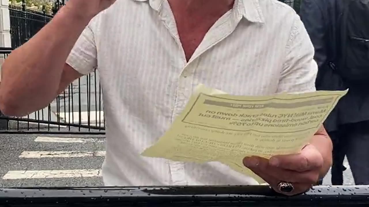 NYC to Ban Pizzaria's to Save the Planet