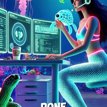 AI: The Overachieving Mermaid Intern - The Impossible Deadline #rachael #mermaid