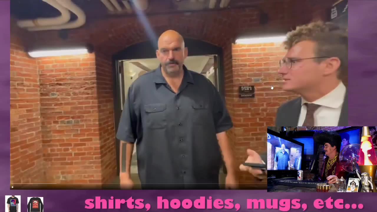 John Fetterman lets his inner Sloth shine