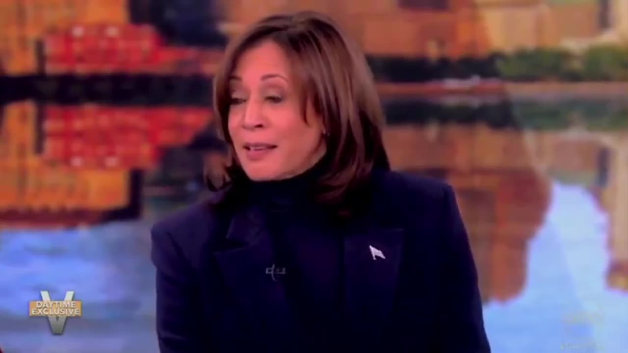 Ha Ha: VP Harris "Scared as Heck" About Potential Trump 2024 Win