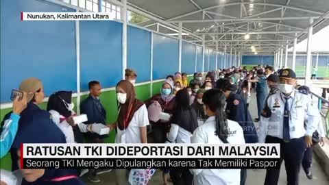 Ratusan TKI Dideportasi dari Tawau Malaysia Karena Tak Memiliki Paspor