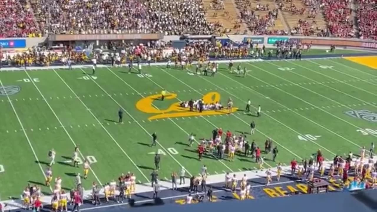 California College Game Interrupted By Loser Protestors