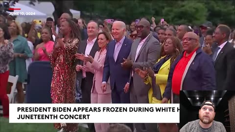 Biden never blinking.