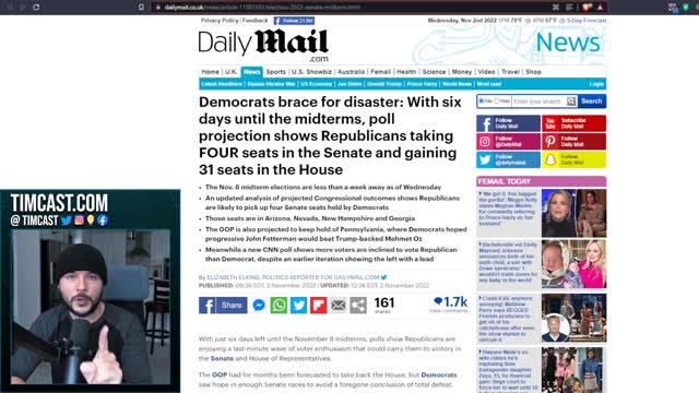 Democrats PANIC As New Projection Has GOP Winning NH & PA In Midterms, Dems Blame Ignorant Americans