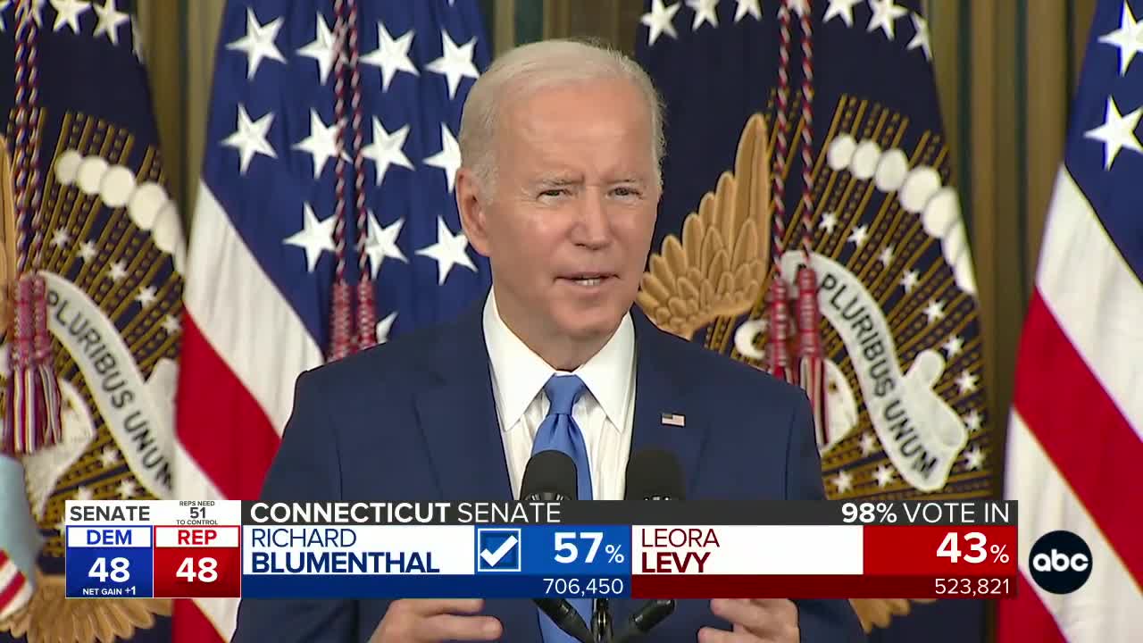 Biden remarks on the midterm election results