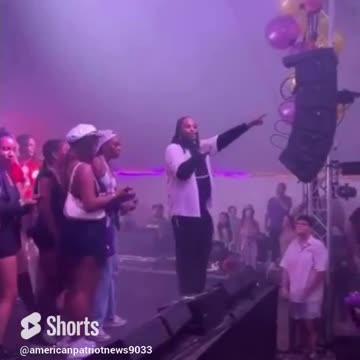 Waka Flocka starts a ‘TRUMP 2024’ chant 🇺🇸🔥#donaldtrump #wakaflocka #trump2024campaign