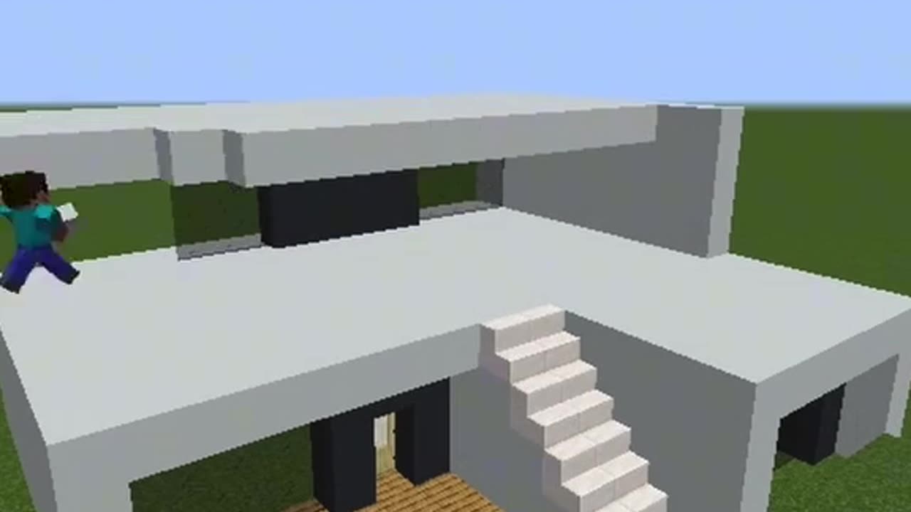 Minecraft house building 5 min vs 10 min