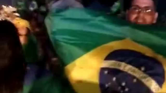 Brasil, Pernambuco, 3 de novembro de 2022: manifestação contra a esquerda e seus associados